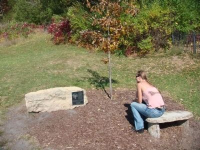 Wide View of The Oak Tree Plaque image. Click for full size.