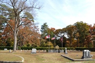Confederate Dead & Hospitals Marker. Click for full size. Confederate Dead & Hospitals Marker image. Click for full size.