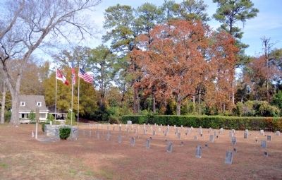 Confederate Dead & Hospitals Marker. Click for full size. Confederate Dead & Hospitals Marker image. Click for full size.