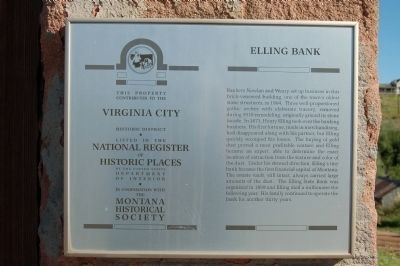 Elling Bank Marker image. Click for full size.