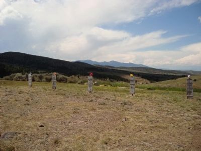 The Markers for the Five Road Agents. image. Click for full size.