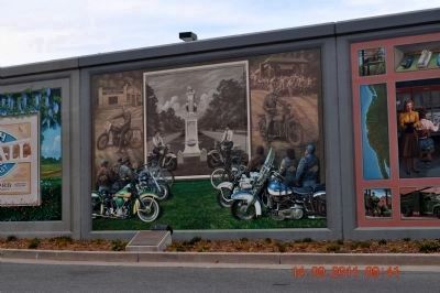 Chief Paduke Marker & Motorcycles Mural image. Click for full size.