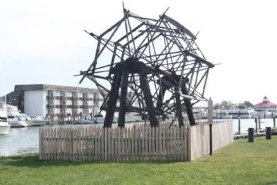 Menhaden Fishing Industry Marker image. Click for full size.