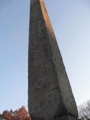Cleopatra's Needle close-up image. Click for full size.