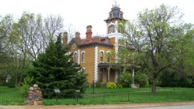 C. H. Lebold Mansion and Markers image. Click for full size.