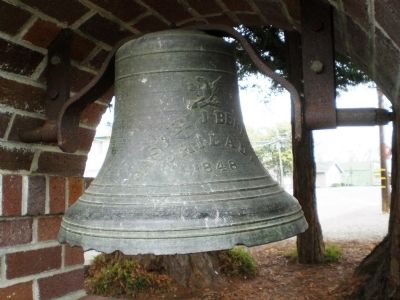 The Pioneer Christian Church Bell image. Click for full size.