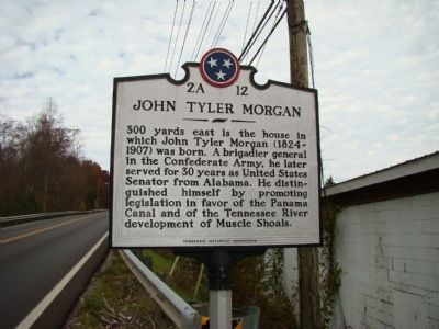 John Tyler Morgan Marker image. Click for full size.