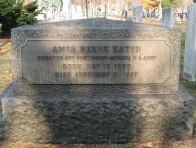 Amos Beebe Eaton Marker image. Click for full size.