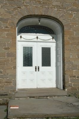 Main Entrance - Esperance Presbyterian Church image. Click for full size.