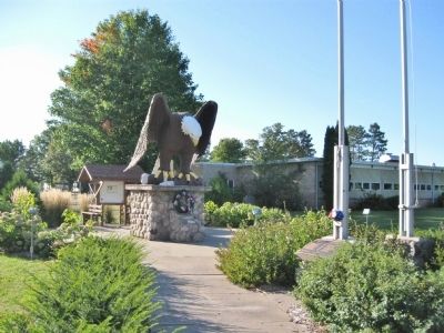 Park Falls Veterans Memorial. Click for full size. Park Falls Veterans Memorial image. Click for full size.