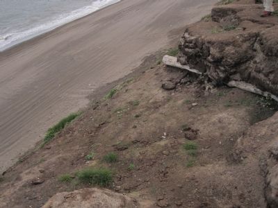 Traditional Home being Exposed by Erosion image. Click for full size.