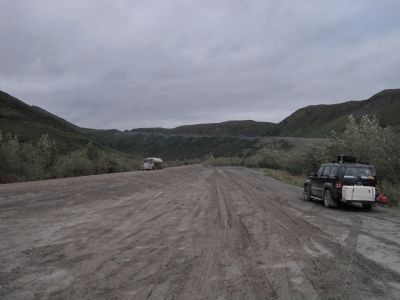 The Dalton Highway, AKA The North Slope Haul Road image. Click for full size.