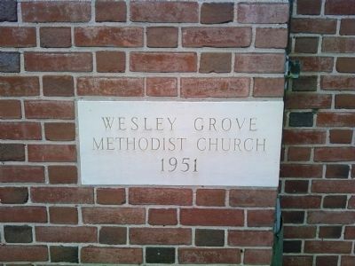 Wesley Grove United Methodist Church image. Click for full size.