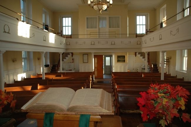 Sanctuary of the Esperance Presbyterian Church image. Click for full size.