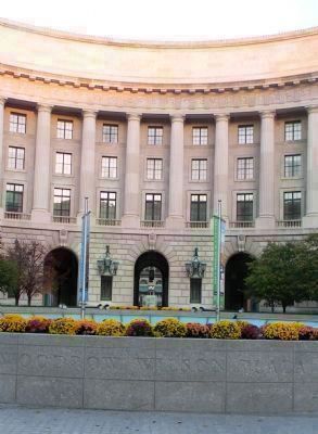"Woodrow Wilson Plaza". Click for full size. "Woodrow Wilson Plaza" image. Click for full size.