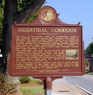 Industrial Corridor Marker image. Click for full size.