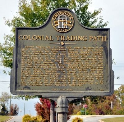Colonial Trading Path Marker image. Click for full size.