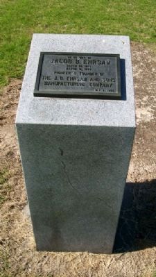 Jacob B. Ehrsam Marker image. Click for full size.
