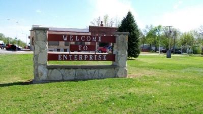 Welcome to Enterprise Sign image. Click for full size.