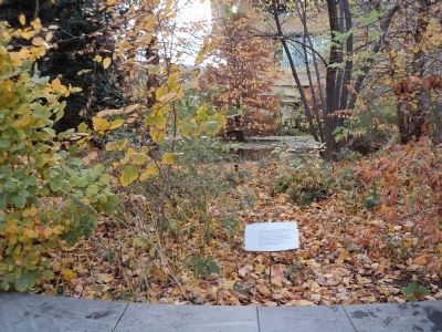 Marker at the National Museum<br>of the American Indian image. Click for full size.