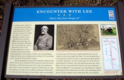 Encounter with Lee Marker image. Click for full size.