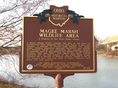 Magee Marsh Wildlife Area Marker image. Click for full size.