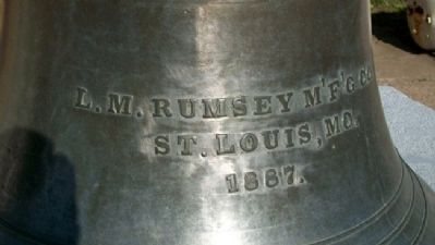 Hope City Bell Manufacturer Info image. Click for full size.