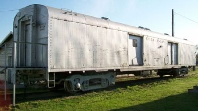 Rock Island Railroad Baggage Car image. Click for full size.