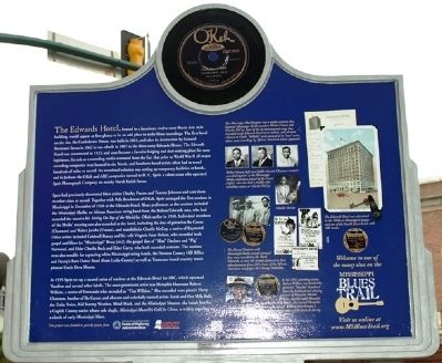Edwards Hotel Marker image. Click for full size.