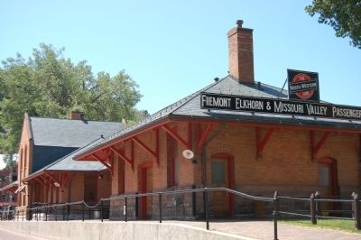 Deadwood Railroad Depot, now Visitor's Center image. Click for full size.