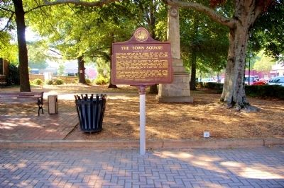 The Town Square Marker image. Click for full size.