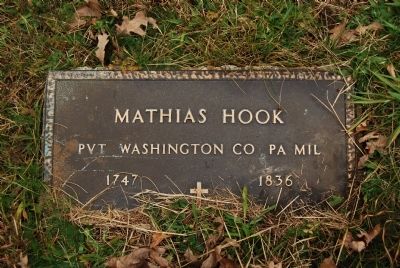Mathias Hook Grave image. Click for full size.