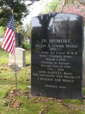 Glenn Miller Marker image. Click for full size.