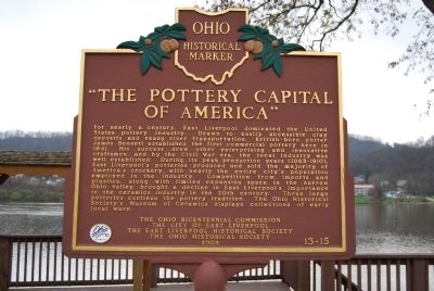 The Pottery Capital of America Marker image. Click for full size.