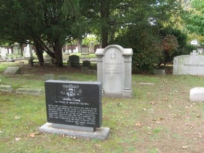 Walter Camp Marker and Headstone image. Click for full size.