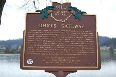 Ohio's Gateway Marker image. Click for full size.