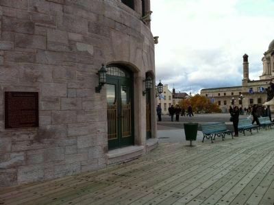 Le Ch�teau Frontenac Marker image. Click for full size.