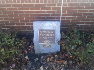 Dedication Marker image. Click for full size.