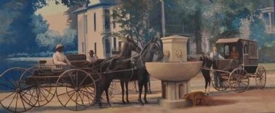 Horse Drinking Fountain image. Click for full size.