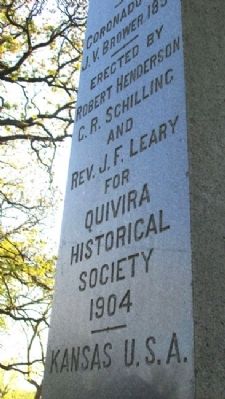 Juan de Padilla Memorial Sponsors image. Click for full size.