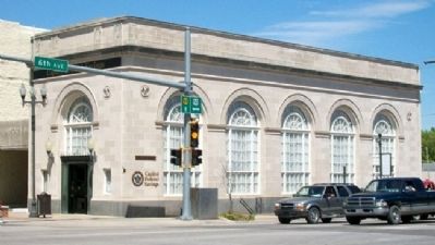 Site of the "Kanzas News" Marker image. Click for full size.