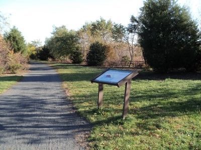 Marker in Liberty State Park image. Click for full size.