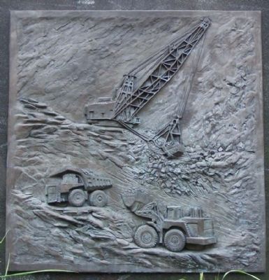 "The West Virginia Coal Miner" Northeast panel image. Click for full size.