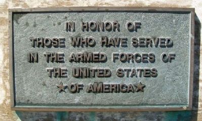 All Veterans Memorial Park Marker image. Click for full size.