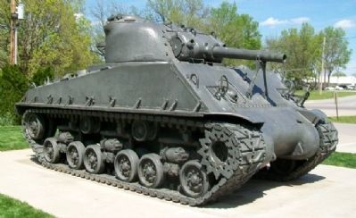 All Veterans Memorial Park Tank image. Click for full size.