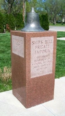Emporia's Liberty Bell Monument image. Click for full size.