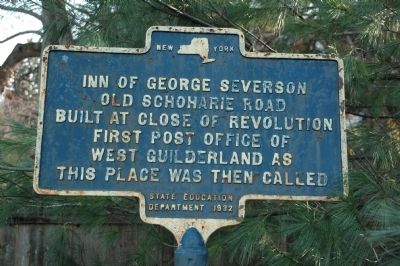 Inn of George Severson Marker image. Click for full size.