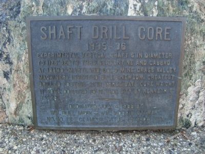 Shaft Drill Core Marker image. Click for full size.