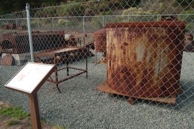 Hoeing Table and Cleaning Tank Marker image. Click for full size.