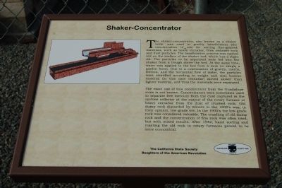 Shaker-Concentrator Marker image. Click for full size.